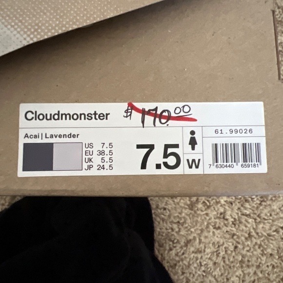 OC on cloud Cloudmaster running shoes - Picture 5 of 5